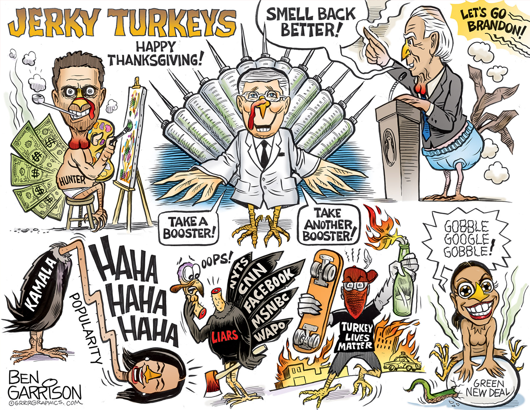 Jerky Turkeys panel 1